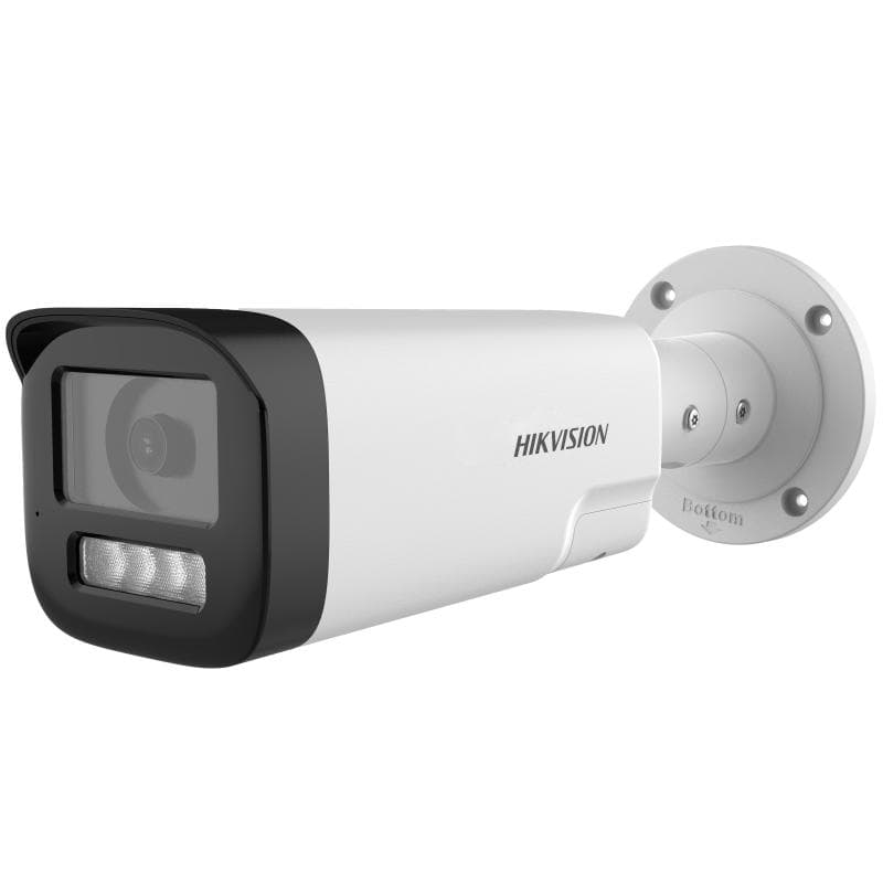 Hikvision DS-2CE19U0T-LTS – كاميرا مراقبة بدقة 8MP مع Dual Light وسماعة