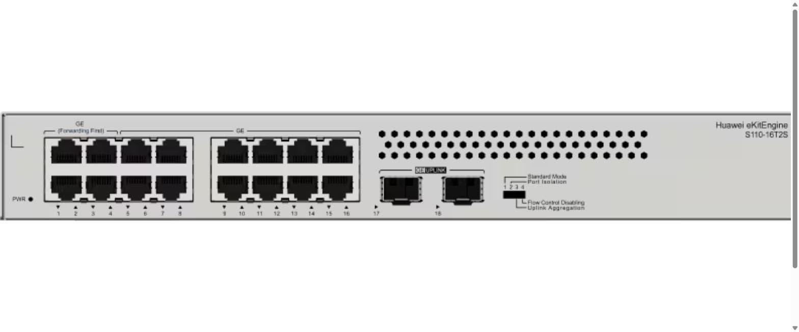 سويچ غير مُدار هواوي S110-16T2S