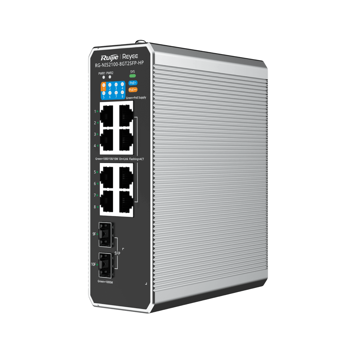 سويتش صناعي روجي RG-NIS2100-8GT2SFP-HP
